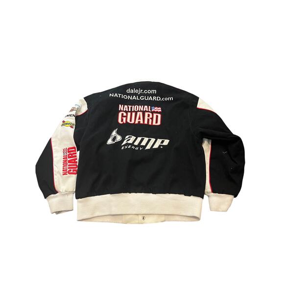 Chase Authentics Dale Earnhardt Jr NASCAR National‎ Guard Jacket Size Large - Picture 6 of 11